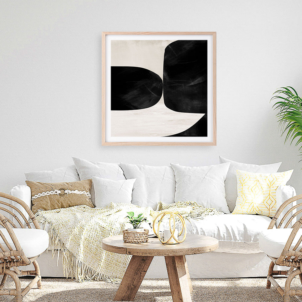 Shop Night Set 2 (Square) Art Print a painted abstract themed wall art print from The Print Emporium wall artwork collection - Buy Australian made fine art painting style poster and framed prints for the home and your interior decor room, TPE-DH-303-AP