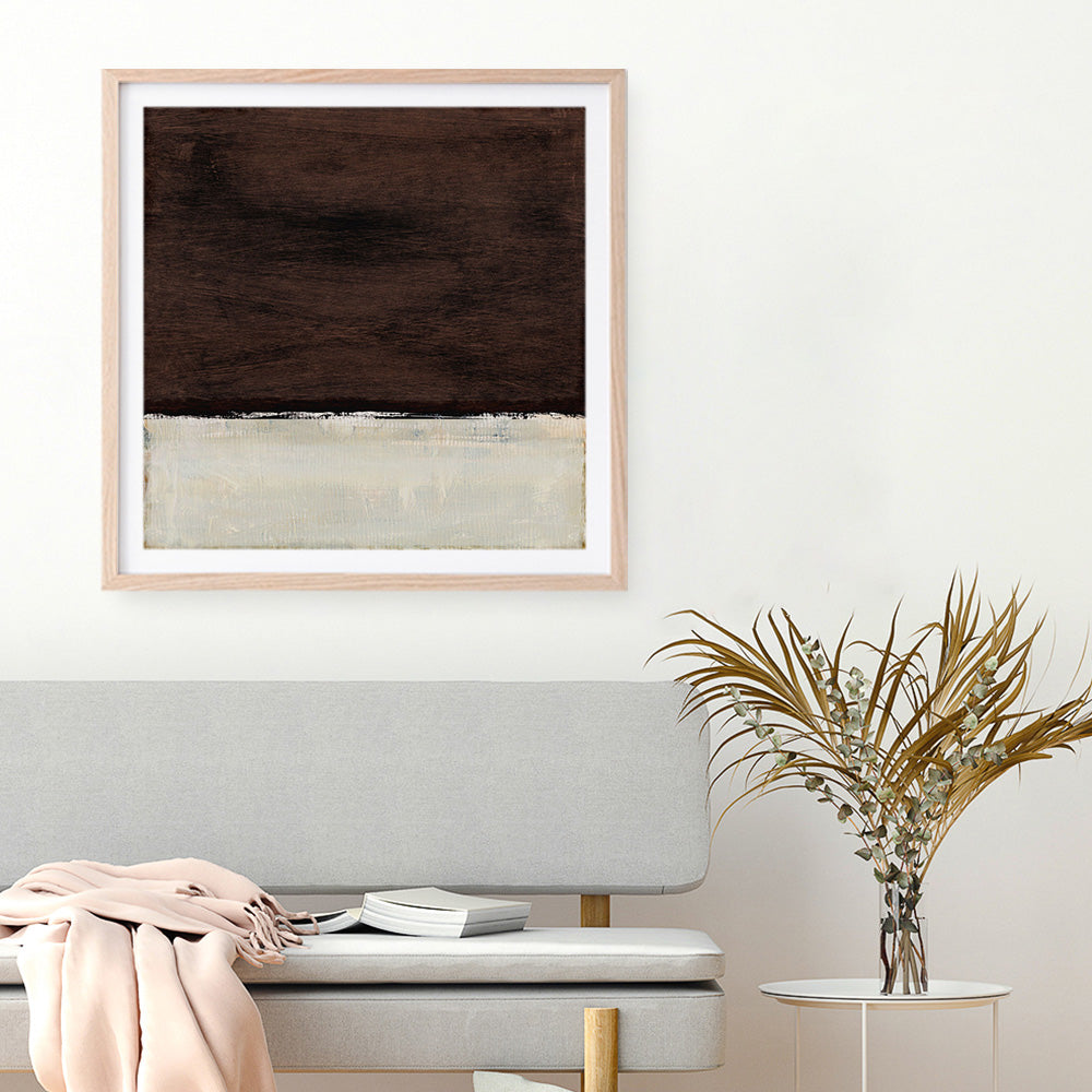 Shop Night (Square) Art Print a painted abstract themed wall art print from The Print Emporium wall artwork collection - Buy Australian made fine art painting style poster and framed prints for the home and your interior decor room, TPE-DH-168-AP
