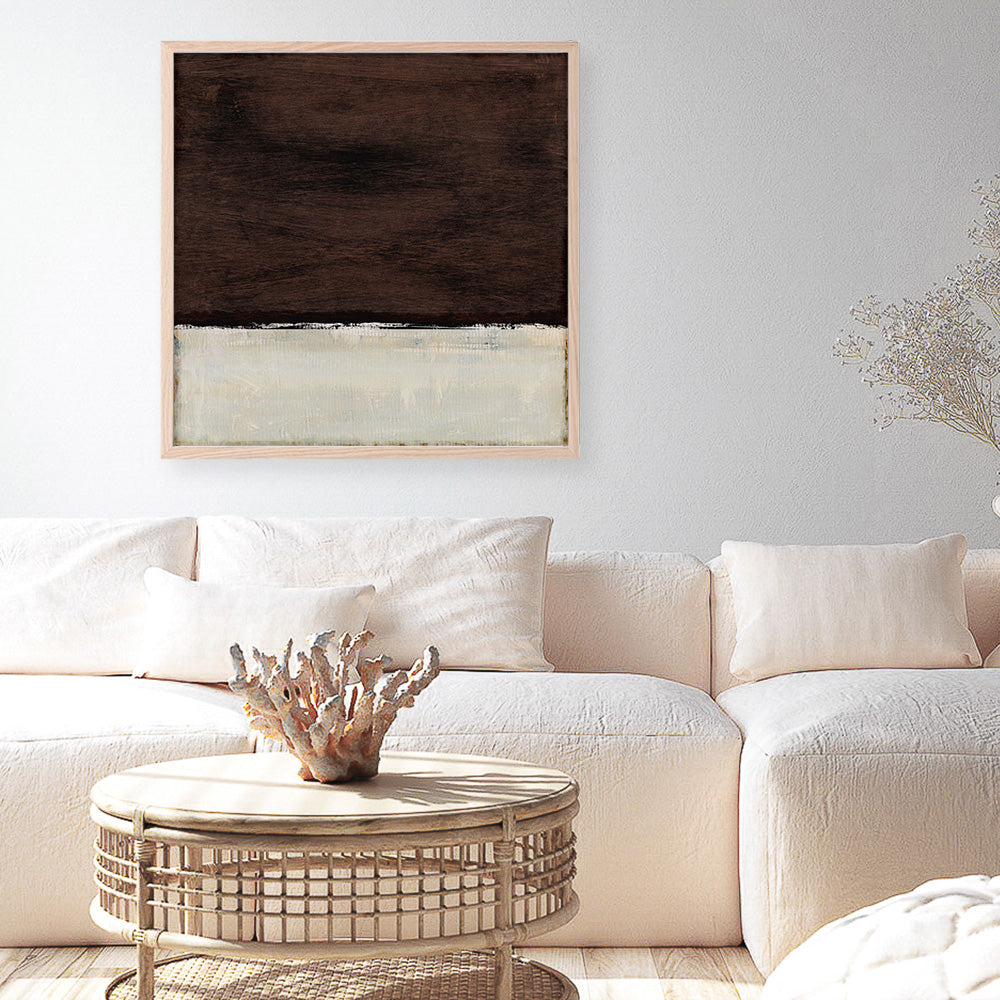 Shop Night (Square) Art Print a painted abstract themed wall art print from The Print Emporium wall artwork collection - Buy Australian made fine art painting style poster and framed prints for the home and your interior decor room, TPE-DH-168-AP