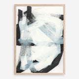 Shop Noir Shapes I Art Print a painted abstract themed wall art print from The Print Emporium wall artwork collection - Buy Australian made fine art painting style poster and framed prints for the home and your interior decor room, TPE-PC-WZ561-AP