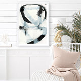 Shop Noir Shapes II Art Print a painted abstract themed wall art print from The Print Emporium wall artwork collection - Buy Australian made fine art painting style poster and framed prints for the home and your interior decor room, TPE-PC-WZ562-AP
