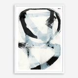 Shop Noir Shapes II Art Print a painted abstract themed wall art print from The Print Emporium wall artwork collection - Buy Australian made fine art painting style poster and framed prints for the home and your interior decor room, TPE-PC-WZ562-AP
