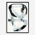 Shop Noir Shapes II Art Print a painted abstract themed wall art print from The Print Emporium wall artwork collection - Buy Australian made fine art painting style poster and framed prints for the home and your interior decor room, TPE-PC-WZ562-AP
