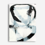 Shop Noir Shapes II Canvas Print a painted abstract themed framed canvas wall art print from The Print Emporium artwork collection - Buy Australian made fine art painting style stretched canvas prints for the home and your interior decor space, TPE-PC-WZ562-CA-35X46-NF