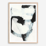 Shop Noir Shapes III Art Print a painted abstract themed wall art print from The Print Emporium wall artwork collection - Buy Australian made fine art painting style poster and framed prints for the home and your interior decor room, TPE-PC-WZ563-AP