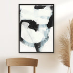 Shop Noir Shapes III Art Print a painted abstract themed wall art print from The Print Emporium wall artwork collection - Buy Australian made fine art painting style poster and framed prints for the home and your interior decor room, TPE-PC-WZ563-AP