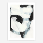 Shop Noir Shapes III Art Print a painted abstract themed wall art print from The Print Emporium wall artwork collection - Buy Australian made fine art painting style poster and framed prints for the home and your interior decor room, TPE-PC-WZ563-AP