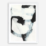 Shop Noir Shapes III Art Print a painted abstract themed wall art print from The Print Emporium wall artwork collection - Buy Australian made fine art painting style poster and framed prints for the home and your interior decor room, TPE-PC-WZ563-AP