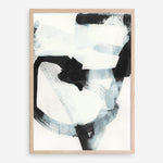 Shop Noir Shapes III Art Print a painted abstract themed wall art print from The Print Emporium wall artwork collection - Buy Australian made fine art painting style poster and framed prints for the home and your interior decor room, TPE-PC-WZ563-AP