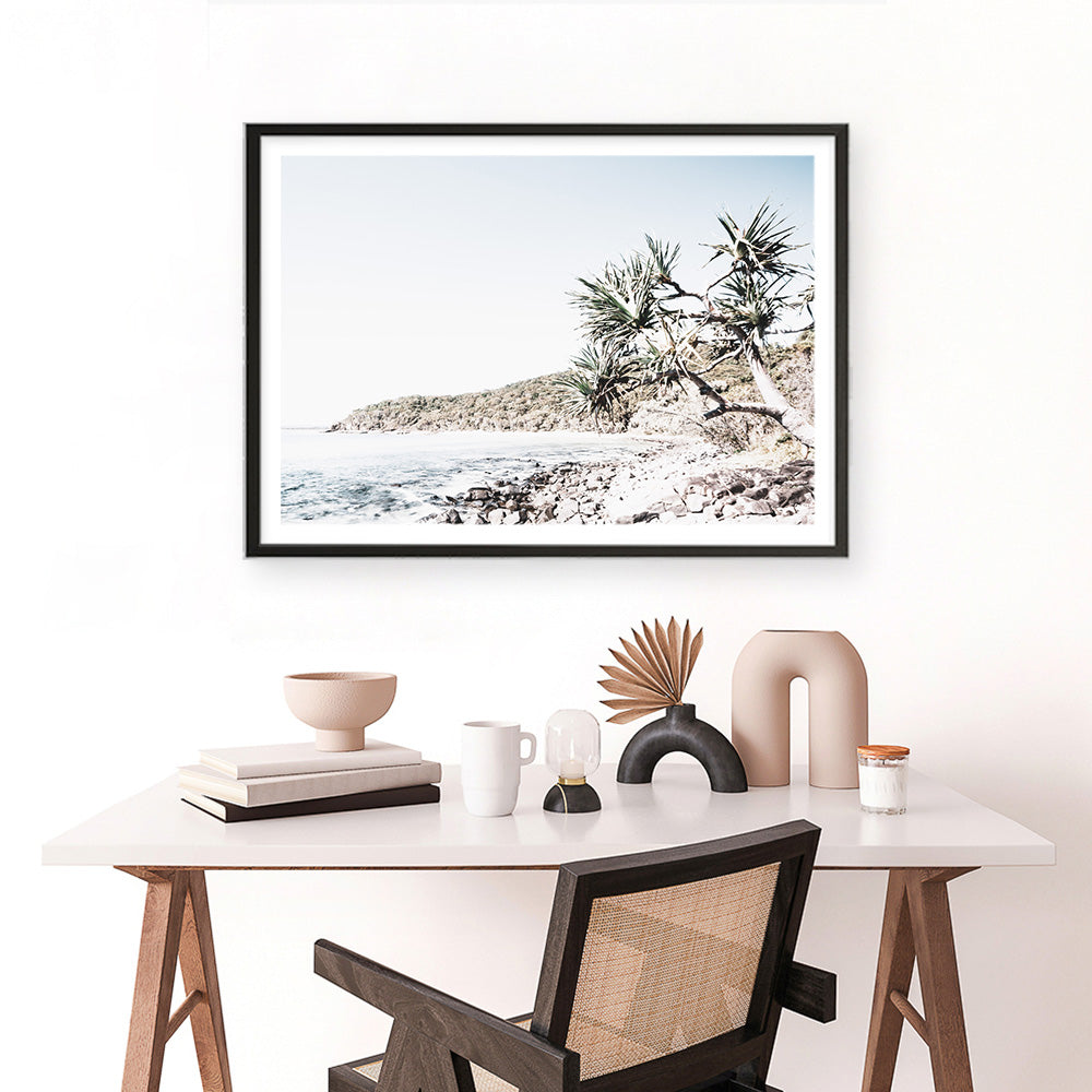 Shop Noosa Bay I Photo Art Print a coastal themed photography wall art print from The Print Emporium wall artwork collection - Buy Australian made fine art poster and framed prints for the home and your interior decor, TPE-1231-AP