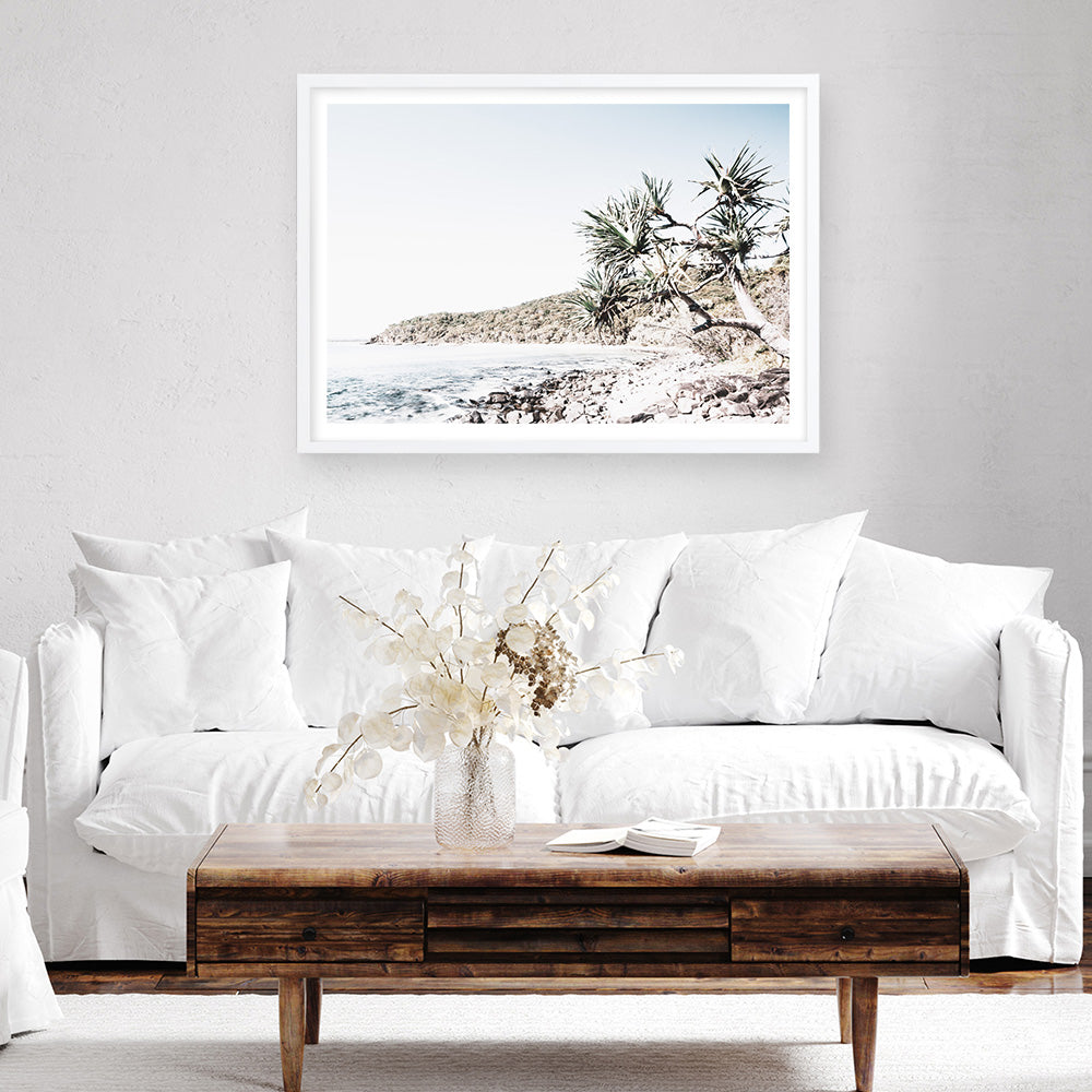 Shop Noosa Bay I Photo Art Print a coastal themed photography wall art print from The Print Emporium wall artwork collection - Buy Australian made fine art poster and framed prints for the home and your interior decor, TPE-1231-AP