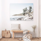 Shop Noosa Bay I Photo Canvas Print a coastal themed photography framed stretched canvas print from The Print Emporium wall artwork collection - Buy Australian made prints for the home and your interior decor space, TPE-1231-CA-35X46-NF