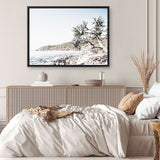 Shop Noosa Bay I Photo Canvas Print a coastal themed photography framed stretched canvas print from The Print Emporium wall artwork collection - Buy Australian made prints for the home and your interior decor space, TPE-1231-CA-35X46-NF