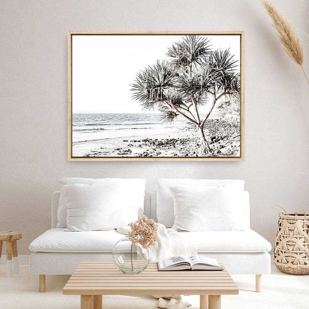 Shop Noosa I Photo Canvas Print a coastal themed photography framed stretched canvas print from The Print Emporium wall artwork collection - Buy Australian made prints for the home and your interior decor space, TPE-600-CA-35X46-NF