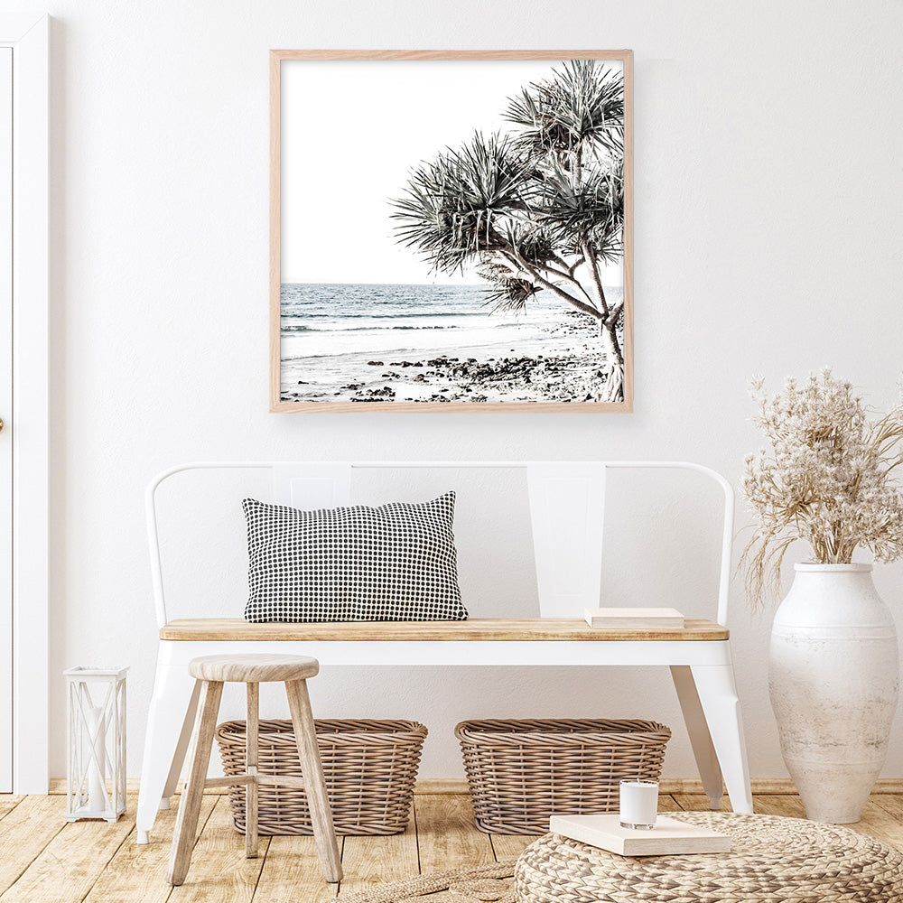 Shop Noosa I (Square) Photo Art Print a coastal themed photography wall art print from The Print Emporium wall artwork collection - Buy Australian made fine art poster and framed prints for the home and your interior decor, TPE-601-AP