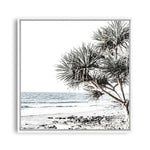 Shop Noosa I (Square) Photo Canvas a coastal themed photography framed stretched canvas print from The Print Emporium wall artwork collection - Buy Australian made prints for the home and your interior decor space, TPE-601-CA-40X40-NF