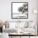 Shop Noosa I (Square) Photo Canvas a coastal themed photography framed stretched canvas print from The Print Emporium wall artwork collection - Buy Australian made prints for the home and your interior decor space, TPE-601-CA-40X40-NF