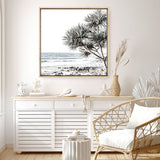Shop Noosa I (Square) Photo Canvas a coastal themed photography framed stretched canvas print from The Print Emporium wall artwork collection - Buy Australian made prints for the home and your interior decor space, TPE-601-CA-40X40-NF