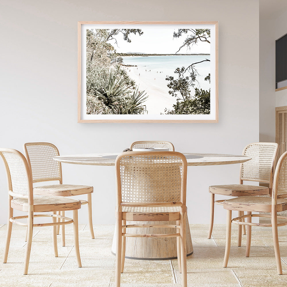 Shop Noosa Views Photo Art Print a coastal themed photography wall art print from The Print Emporium wall artwork collection - Buy Australian made fine art poster and framed prints for the home and your interior decor, TPE-1066-AP
