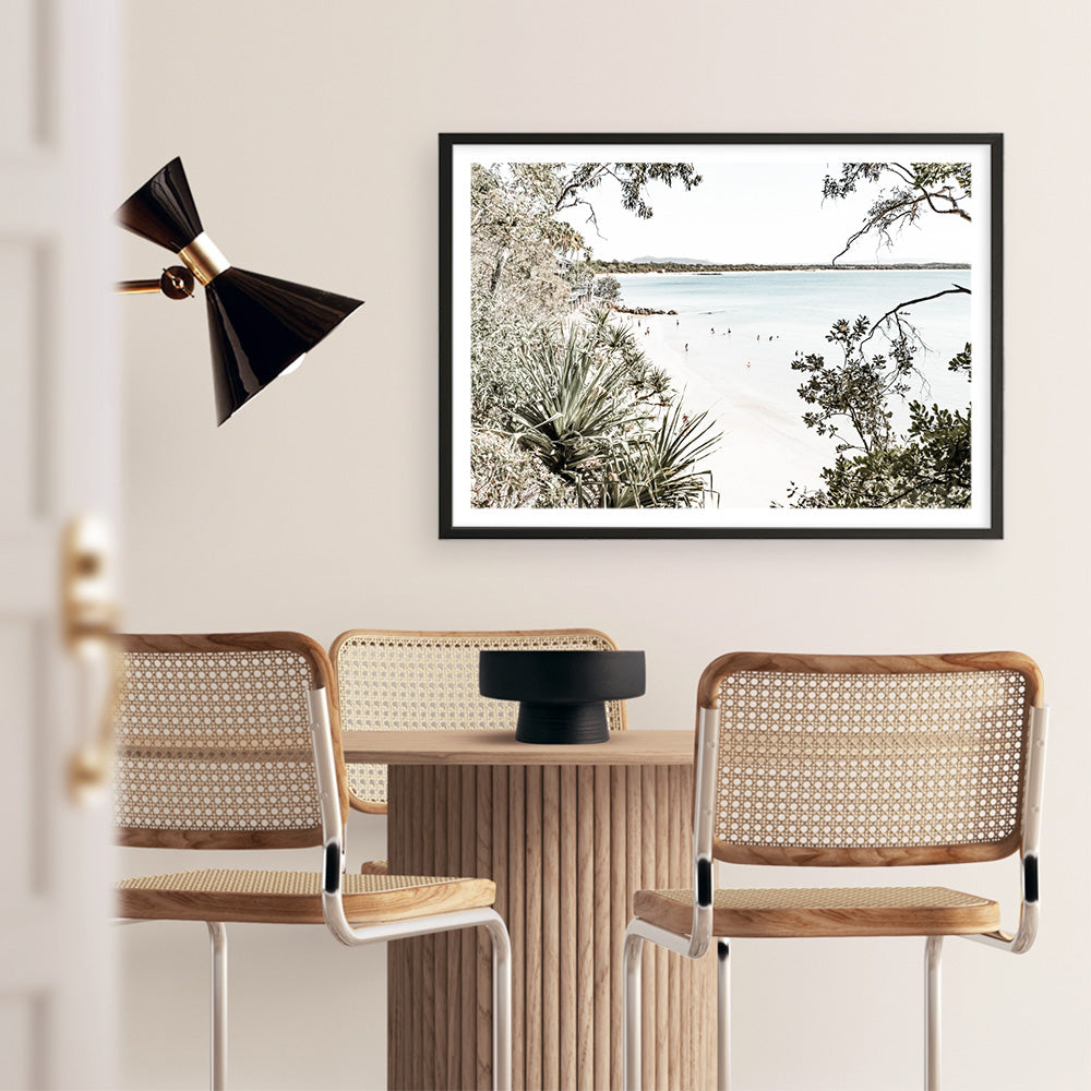 Shop Noosa Views Photo Art Print a coastal themed photography wall art print from The Print Emporium wall artwork collection - Buy Australian made fine art poster and framed prints for the home and your interior decor, TPE-1066-AP