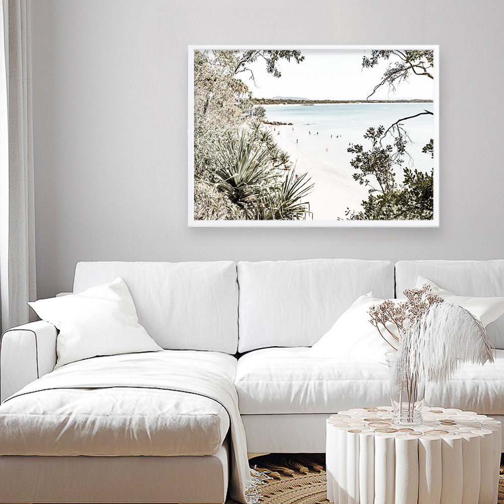 Shop Noosa Views Photo Art Print a coastal themed photography wall art print from The Print Emporium wall artwork collection - Buy Australian made fine art poster and framed prints for the home and your interior decor, TPE-1066-AP