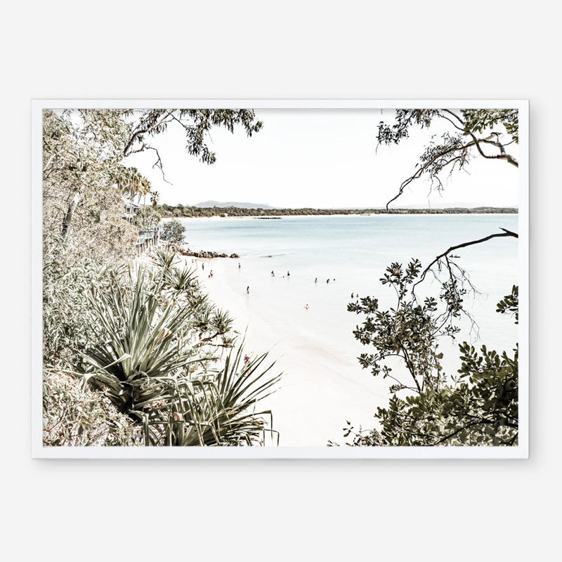 Shop Noosa Views Photo Art Print a coastal themed photography wall art print from The Print Emporium wall artwork collection - Buy Australian made fine art poster and framed prints for the home and your interior decor, TPE-1066-AP