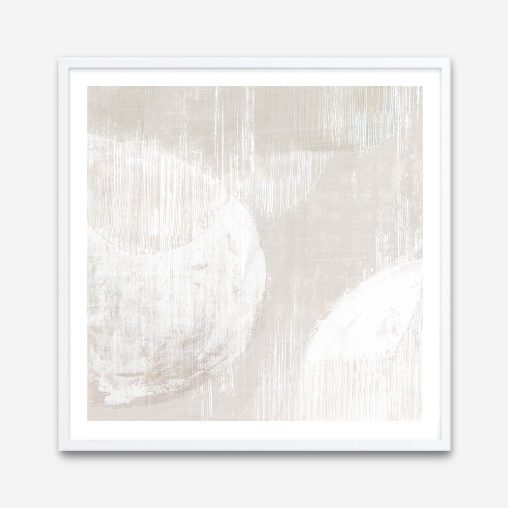 Shop Nordic Neutral (Square) Art Print a painted abstract themed wall art print from The Print Emporium wall artwork collection - Buy Australian made fine art painting style poster and framed prints for the home and your interior decor room, TPE-PC-EW836-AP