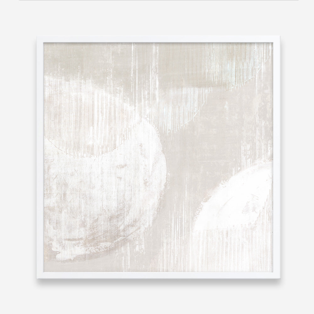 Shop Nordic Neutral (Square) Art Print a painted abstract themed wall art print from The Print Emporium wall artwork collection - Buy Australian made fine art painting style poster and framed prints for the home and your interior decor room, TPE-PC-EW836-AP