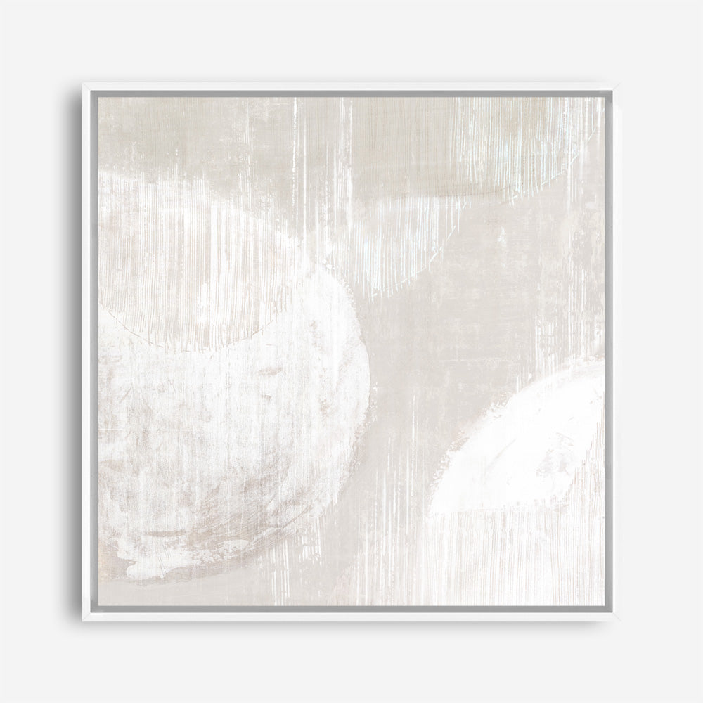 Shop Nordic Neutral (Square) Canvas Print a painted abstract themed framed canvas wall art print from The Print Emporium artwork collection - Buy Australian made fine art painting style stretched canvas prints for the home and your interior decor space, TPE-PC-EW836-CA-40X40-NF