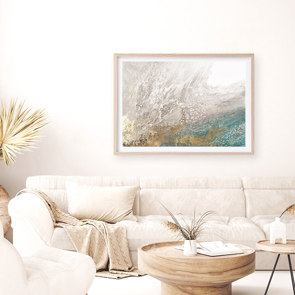 Shop Nortia Art Print a painted abstract themed wall art print from The Print Emporium wall artwork collection - Buy Australian made fine art painting style poster and framed prints for the home and your interior decor room, TPE-PC-HB017-AP