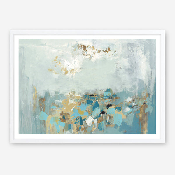 Shop Nu Bleu Art Print a painted abstract themed wall art print from The Print Emporium wall artwork collection - Buy Australian made fine art painting style poster and framed prints for the home and your interior decor room, TPE-PC-BC055-AP