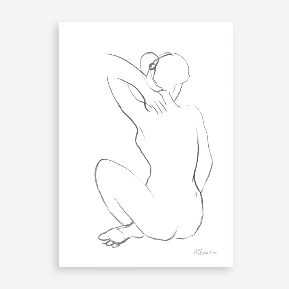 Shop Nude Sketch I Art Print a painted abstract themed wall art print from The Print Emporium wall artwork collection - Buy Australian made fine art painting style poster and framed prints for the home and your interior decor room, TPE-WA-54057-AP