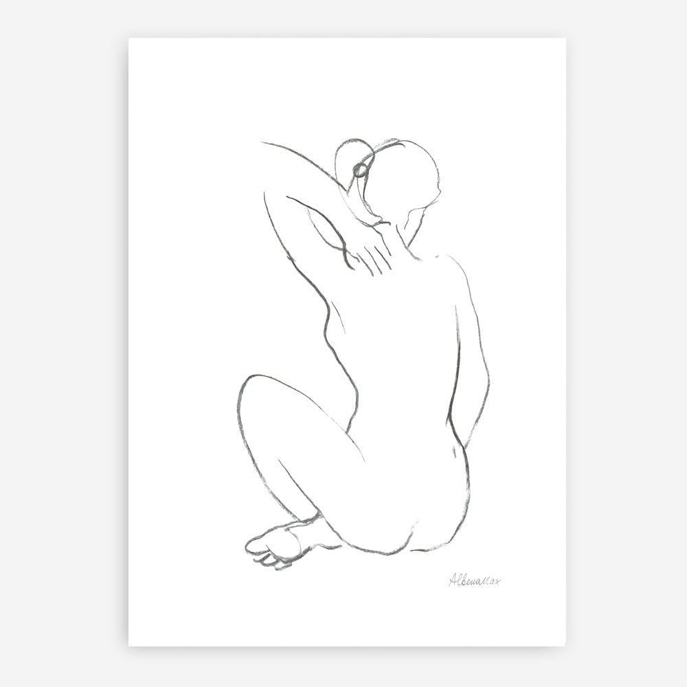Shop Nude Sketch I Art Print a painted abstract themed wall art print from The Print Emporium wall artwork collection - Buy Australian made fine art painting style poster and framed prints for the home and your interior decor room, TPE-WA-54057-AP