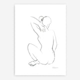 Shop Nude Sketch I Art Print a painted abstract themed wall art print from The Print Emporium wall artwork collection - Buy Australian made fine art painting style poster and framed prints for the home and your interior decor room, TPE-WA-54057-AP