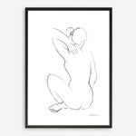Shop Nude Sketch I Art Print a painted abstract themed wall art print from The Print Emporium wall artwork collection - Buy Australian made fine art painting style poster and framed prints for the home and your interior decor room, TPE-WA-54057-AP