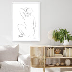 Shop Nude Sketch I Art Print a painted abstract themed wall art print from The Print Emporium wall artwork collection - Buy Australian made fine art painting style poster and framed prints for the home and your interior decor room, TPE-WA-54057-AP