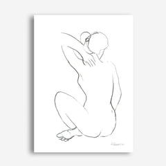 Shop Nude Sketch I Canvas Print a painted abstract themed framed canvas wall art print from The Print Emporium artwork collection - Buy Australian made fine art painting style stretched canvas prints for the home and your interior decor space, TPE-WA-54057-CA-35X46-NF