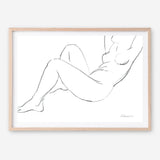 Shop Nude Sketch II Art Print a painted abstract themed wall art print from The Print Emporium wall artwork collection - Buy Australian made fine art painting style poster and framed prints for the home and your interior decor room, TPE-WA-54058-AP