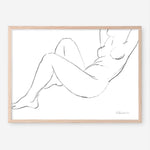 Shop Nude Sketch II Art Print a painted abstract themed wall art print from The Print Emporium wall artwork collection - Buy Australian made fine art painting style poster and framed prints for the home and your interior decor room, TPE-WA-54058-AP
