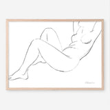 Shop Nude Sketch II Art Print a painted abstract themed wall art print from The Print Emporium wall artwork collection - Buy Australian made fine art painting style poster and framed prints for the home and your interior decor room, TPE-WA-54058-AP