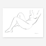 Shop Nude Sketch II Art Print a painted abstract themed wall art print from The Print Emporium wall artwork collection - Buy Australian made fine art painting style poster and framed prints for the home and your interior decor room, TPE-WA-54058-AP