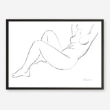Shop Nude Sketch II Art Print a painted abstract themed wall art print from The Print Emporium wall artwork collection - Buy Australian made fine art painting style poster and framed prints for the home and your interior decor room, TPE-WA-54058-AP