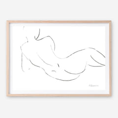Shop Nude Sketch III Art Print a painted abstract themed wall art print from The Print Emporium wall artwork collection - Buy Australian made fine art painting style poster and framed prints for the home and your interior decor room, TPE-WA-54059-AP