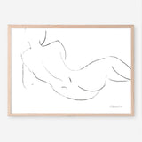 Shop Nude Sketch III Art Print a painted abstract themed wall art print from The Print Emporium wall artwork collection - Buy Australian made fine art painting style poster and framed prints for the home and your interior decor room, TPE-WA-54059-AP