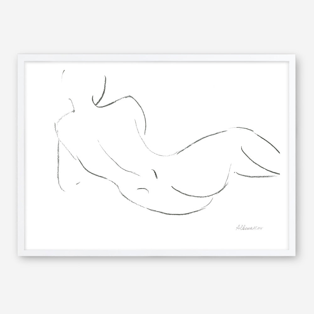 Shop Nude Sketch III Art Print a painted abstract themed wall art print from The Print Emporium wall artwork collection - Buy Australian made fine art painting style poster and framed prints for the home and your interior decor room, TPE-WA-54059-AP