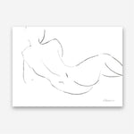 Shop Nude Sketch III Canvas Print a painted abstract themed framed canvas wall art print from The Print Emporium artwork collection - Buy Australian made fine art painting style stretched canvas prints for the home and your interior decor space, TPE-WA-54059-CA-35X46-NF