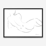 Shop Nude Sketch III Canvas Print a painted abstract themed framed canvas wall art print from The Print Emporium artwork collection - Buy Australian made fine art painting style stretched canvas prints for the home and your interior decor space, TPE-WA-54059-CA-35X46-NF