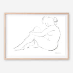 Shop Nude Sketch IV Art Print a painted abstract themed wall art print from The Print Emporium wall artwork collection - Buy Australian made fine art painting style poster and framed prints for the home and your interior decor room, TPE-WA-54060-AP