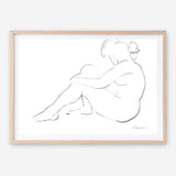 Shop Nude Sketch IV Art Print a painted abstract themed wall art print from The Print Emporium wall artwork collection - Buy Australian made fine art painting style poster and framed prints for the home and your interior decor room, TPE-WA-54060-AP
