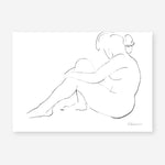Shop Nude Sketch IV Art Print a painted abstract themed wall art print from The Print Emporium wall artwork collection - Buy Australian made fine art painting style poster and framed prints for the home and your interior decor room, TPE-WA-54060-AP